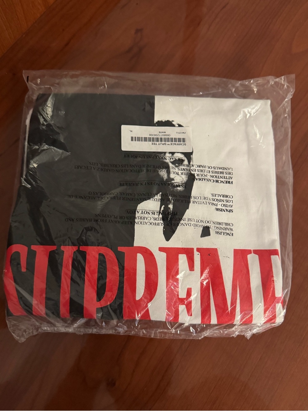 Supreme Scarface Split Tee FW17